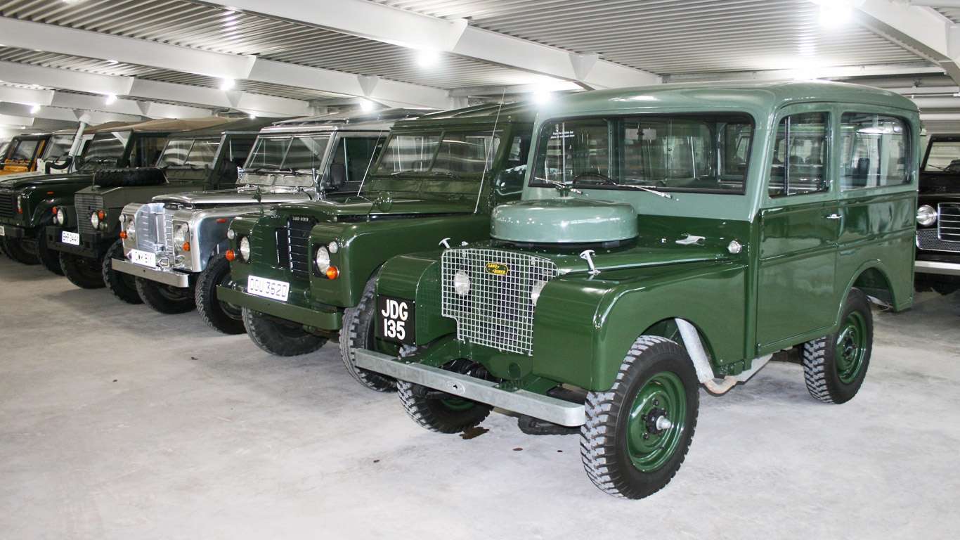 Land Rovers