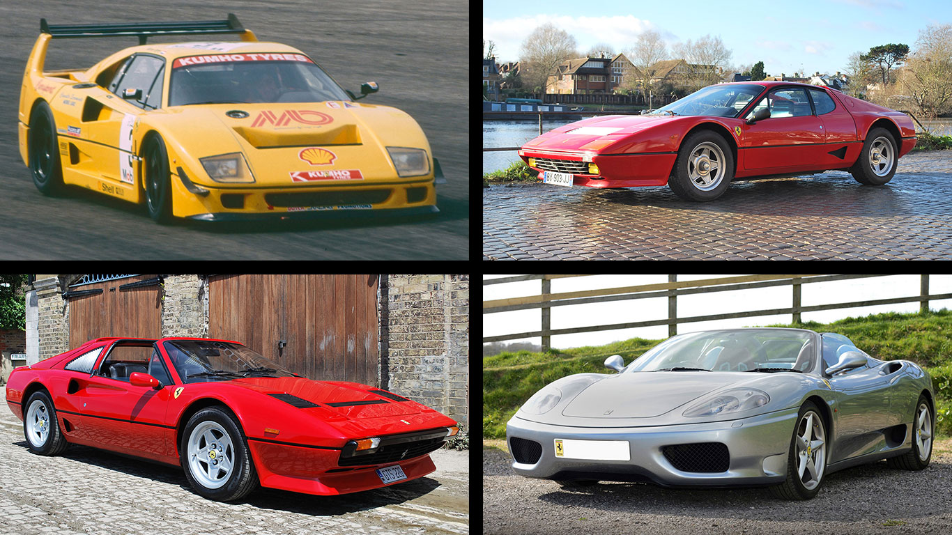 A Ferrari for every budget: prancing horses up for auction