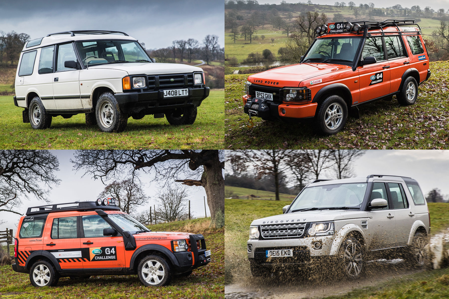 Land Rover Discovery 1, 2, 3 Retro Road Test Special