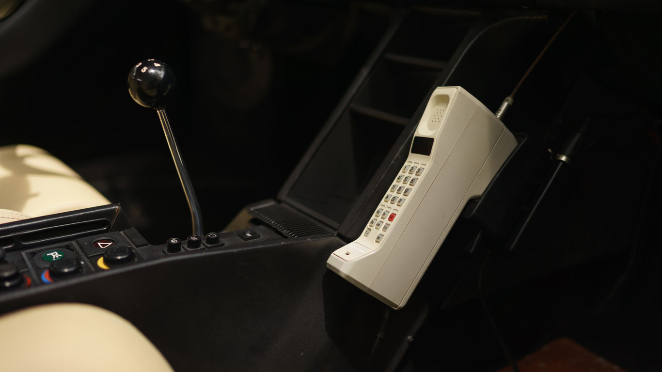 Authentic 1980s carphone