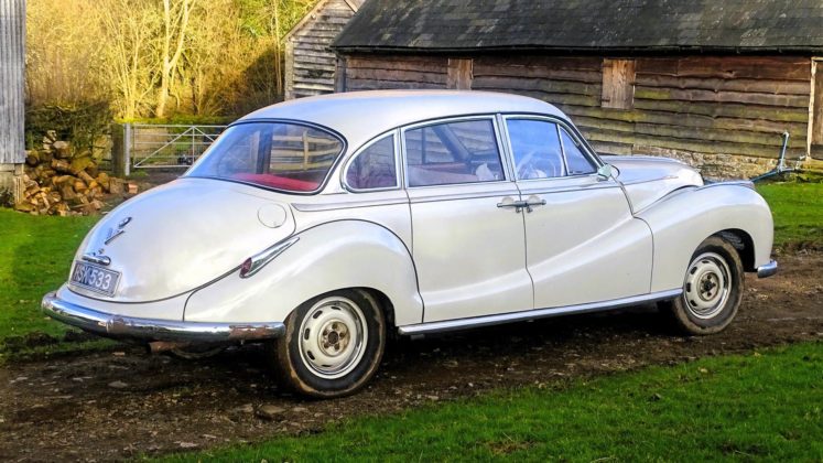 Rare V8-powered BMW 502 heads to auction