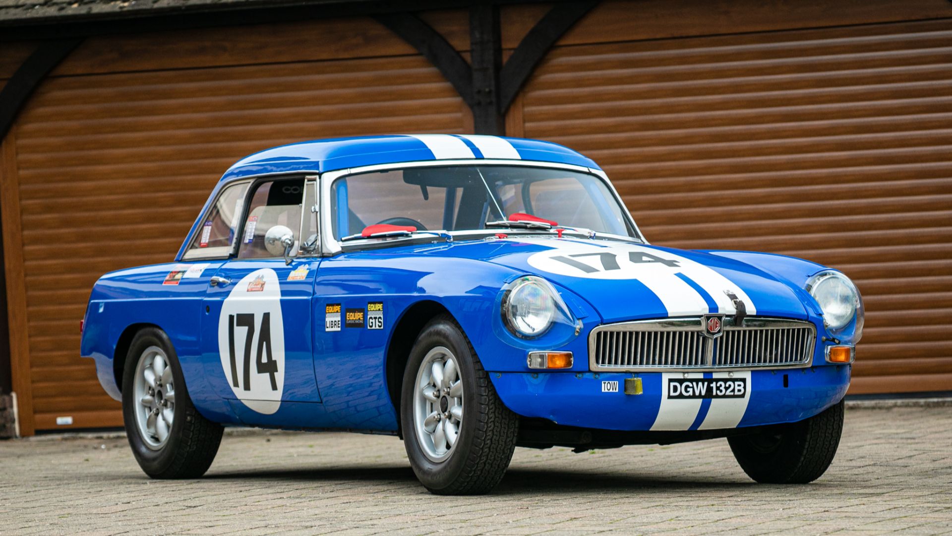 MGB race car