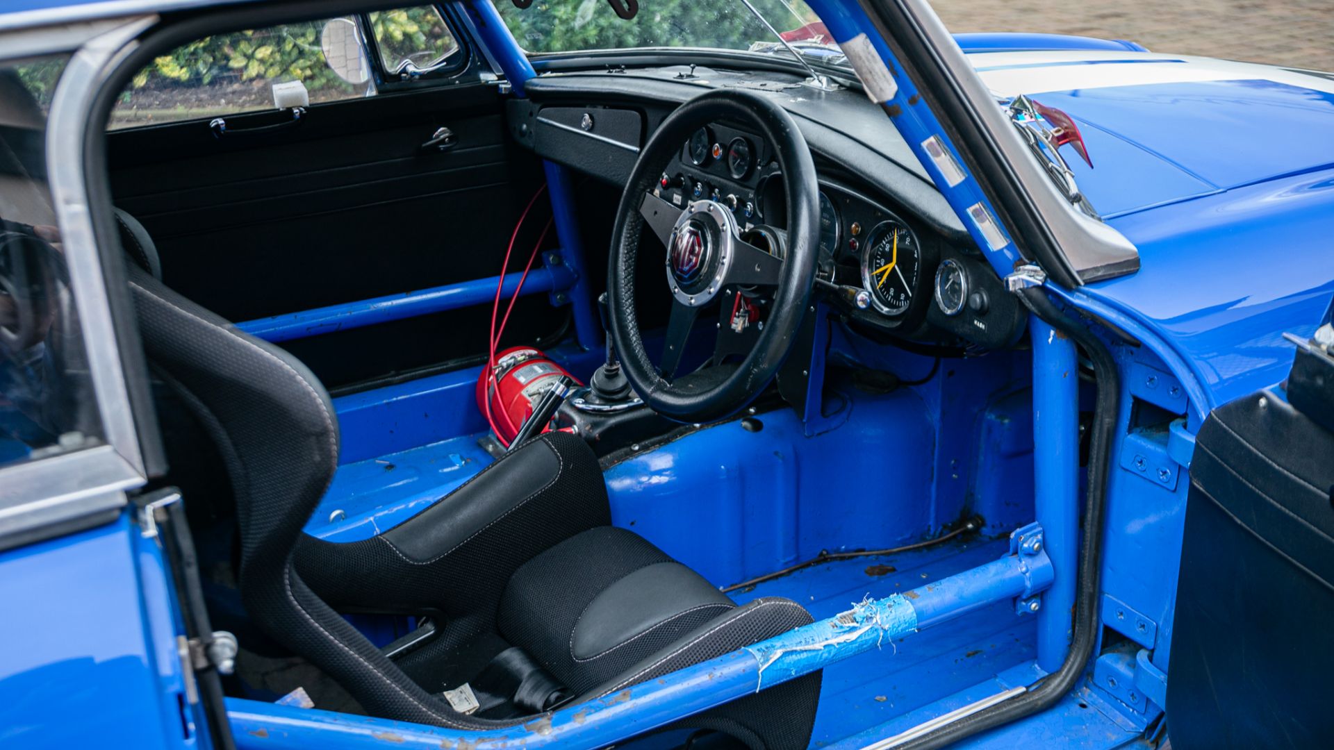 MGB race car