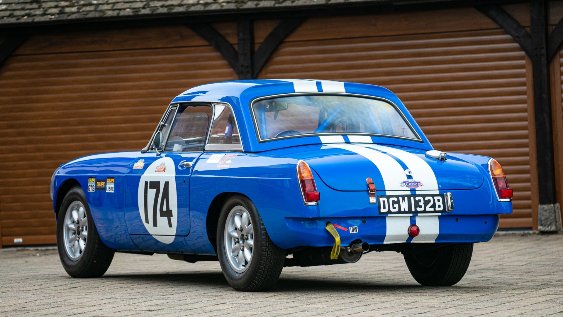 MGB race car